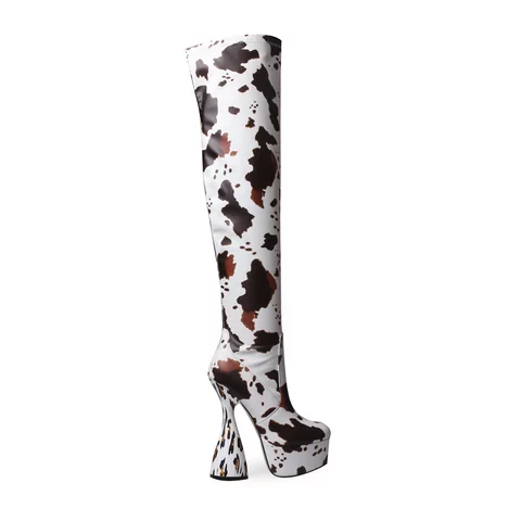 Country Fashion Thigh High Boots
