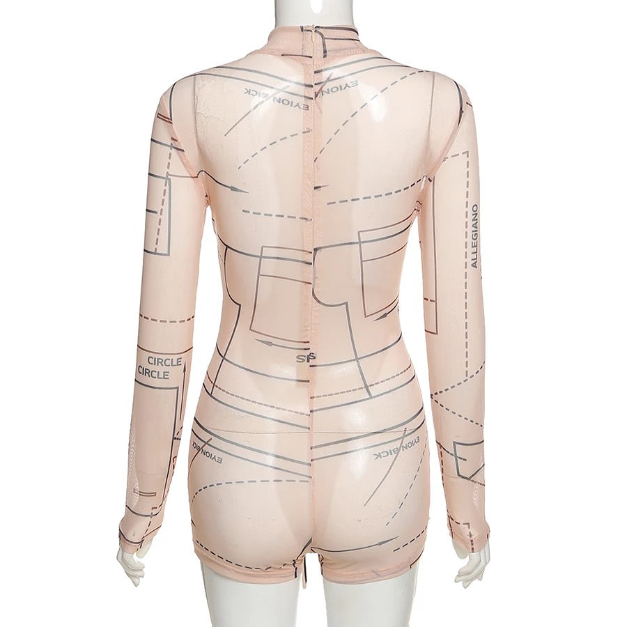 Outline Me Romper