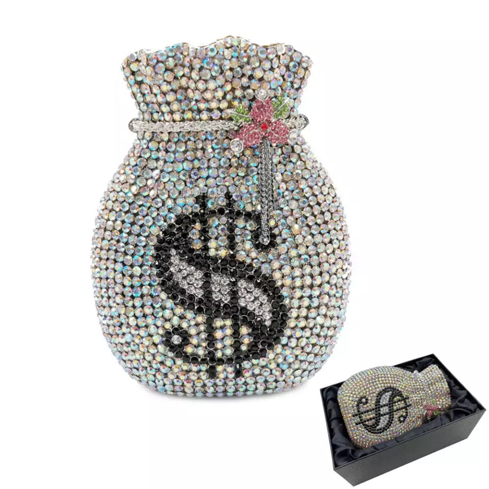 Money Moves Bling Purse