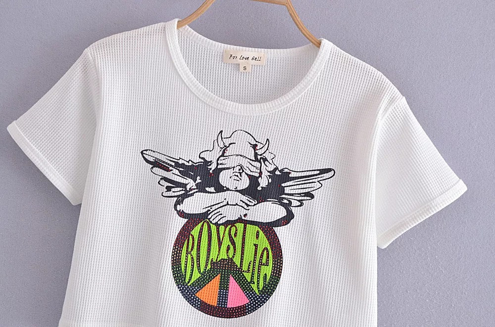 Boys Lie Crop Top
