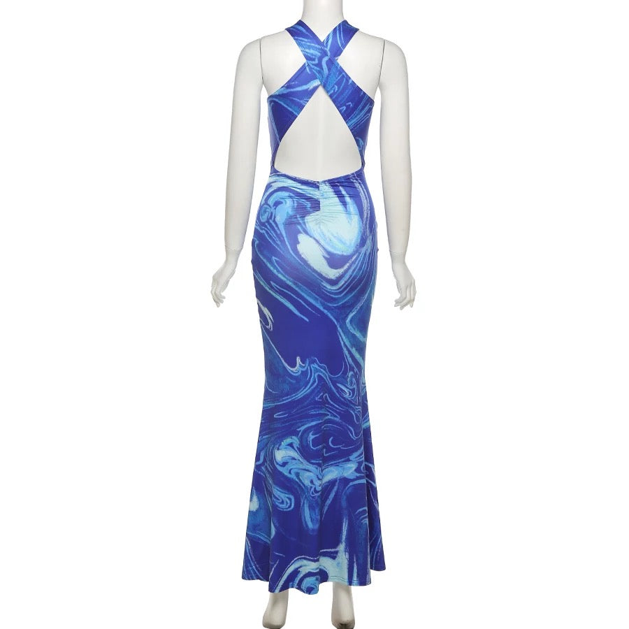 Locomotive Cut Out Dress