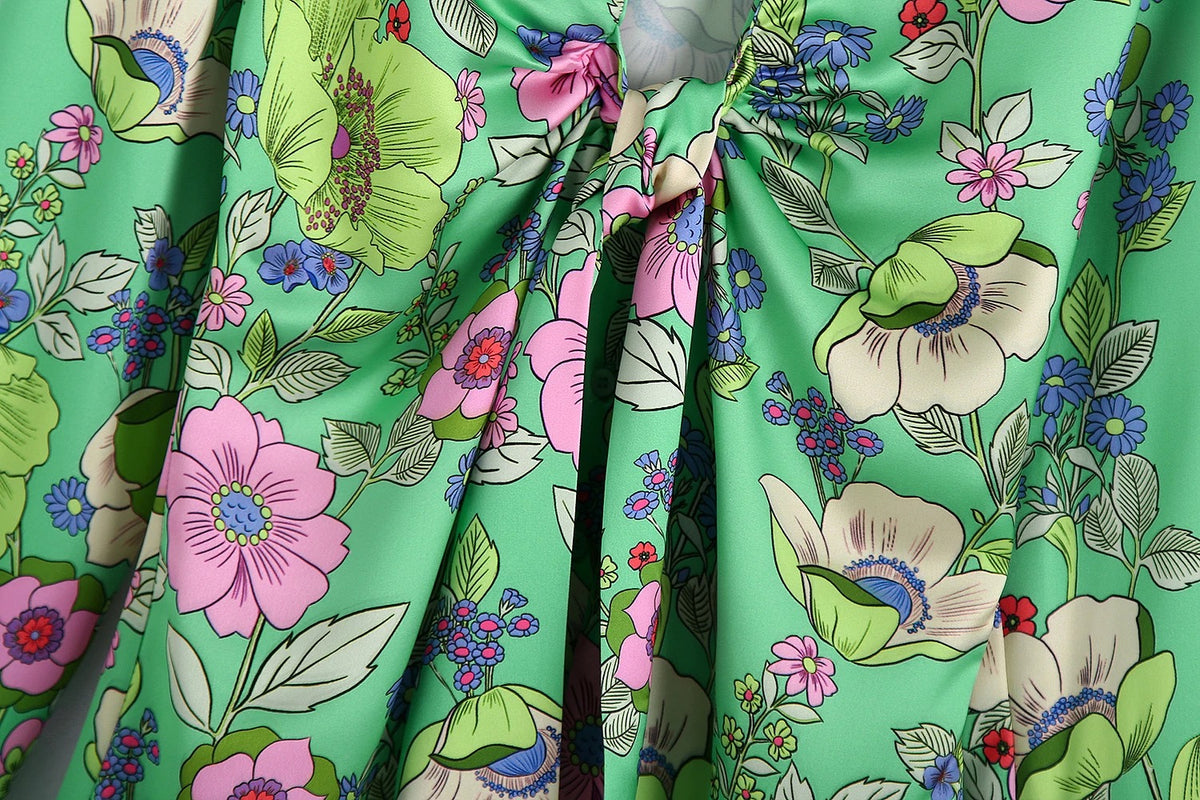 Flower Power Mini Dress