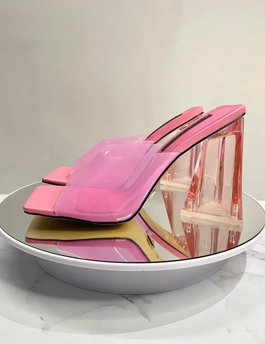 Relly Lucite Mules