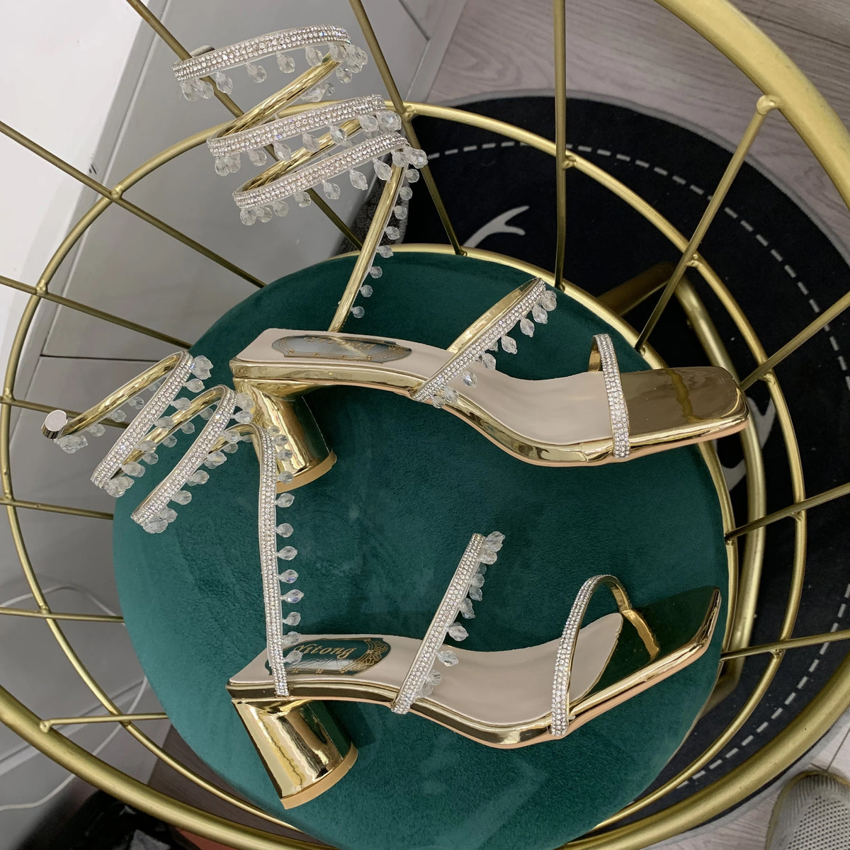 Cindy Wrap Heels