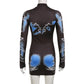 Blazing Thunder Mini Dress