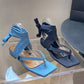 Denim Dreams Wrap Sandal