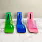 Relly Lucite Mules