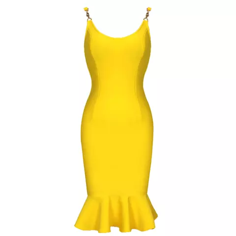 Im Bossy Midi Dress