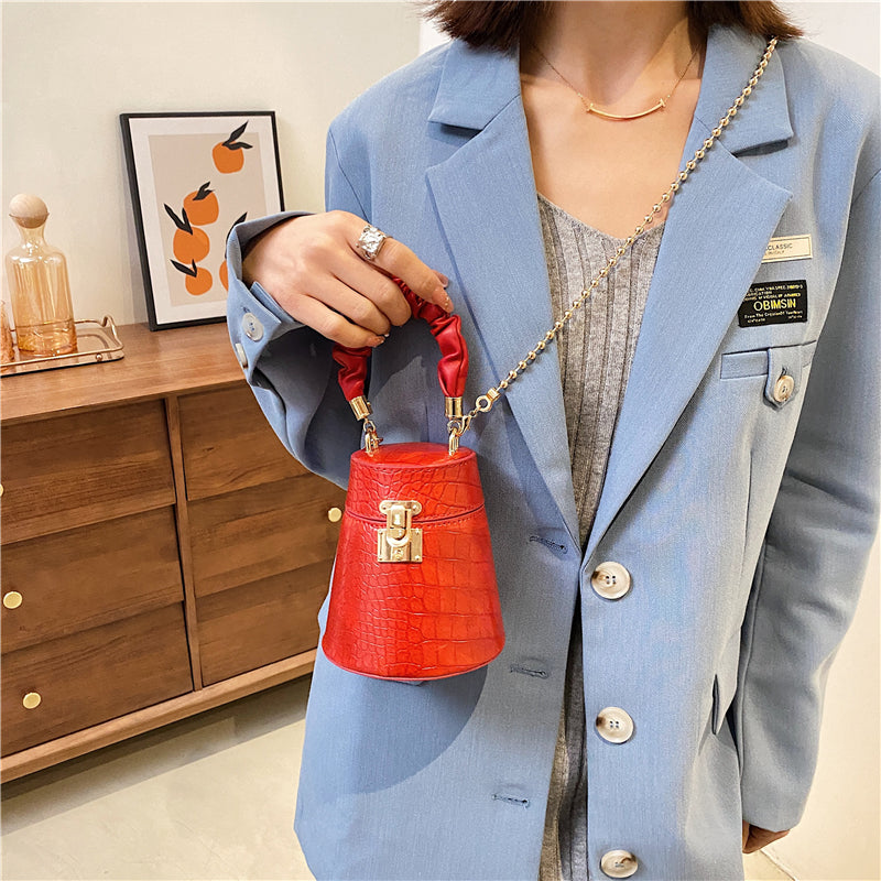 Bucket crossbody