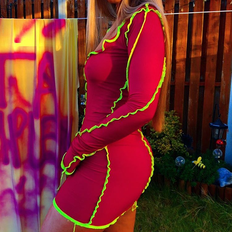 "Carribica Soul" bodycon dress