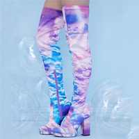 "Skys the Limit" thigh high boot