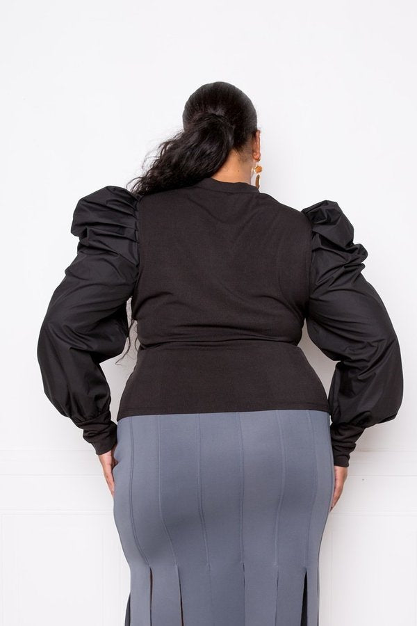 "Susie" Puff Sleeve Top