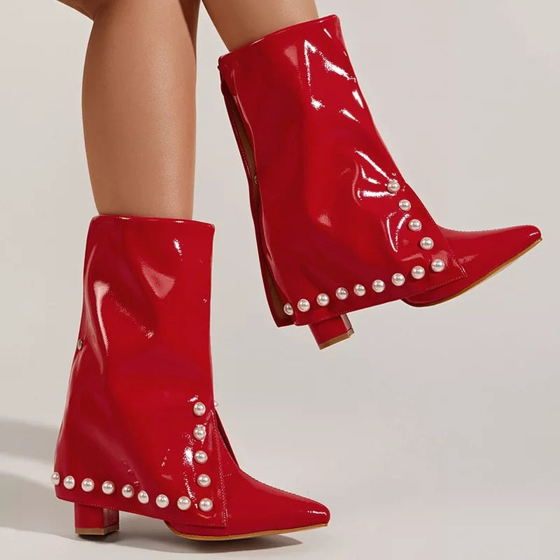 Pearls and Fire Boots