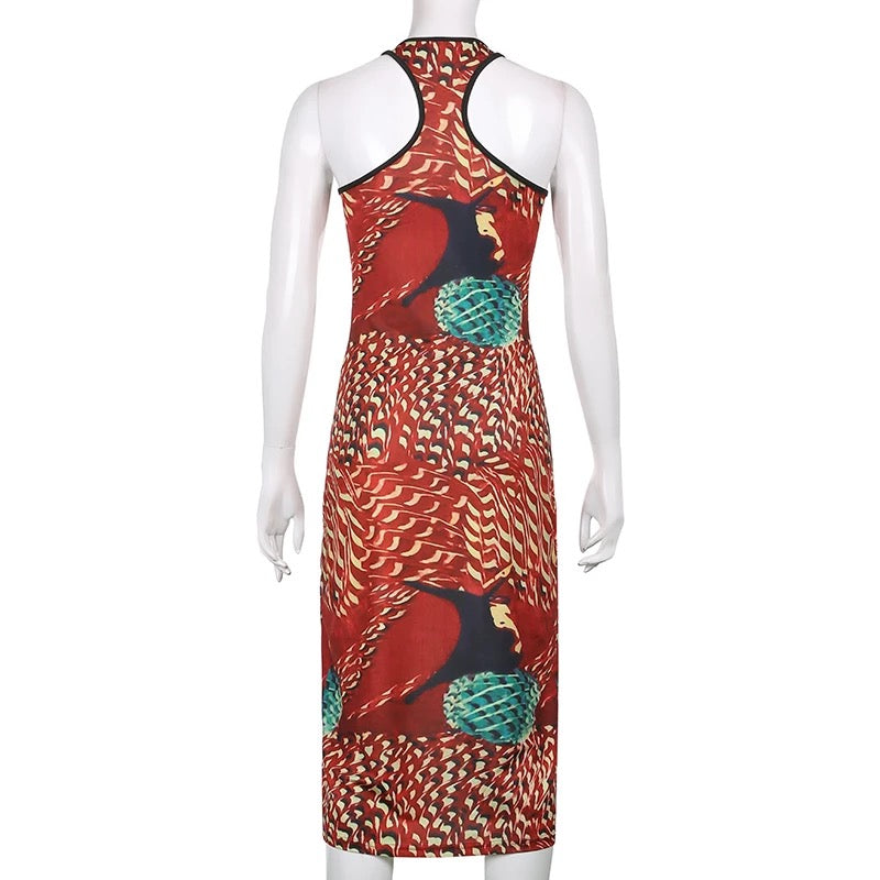 Wild Side Midi Dress