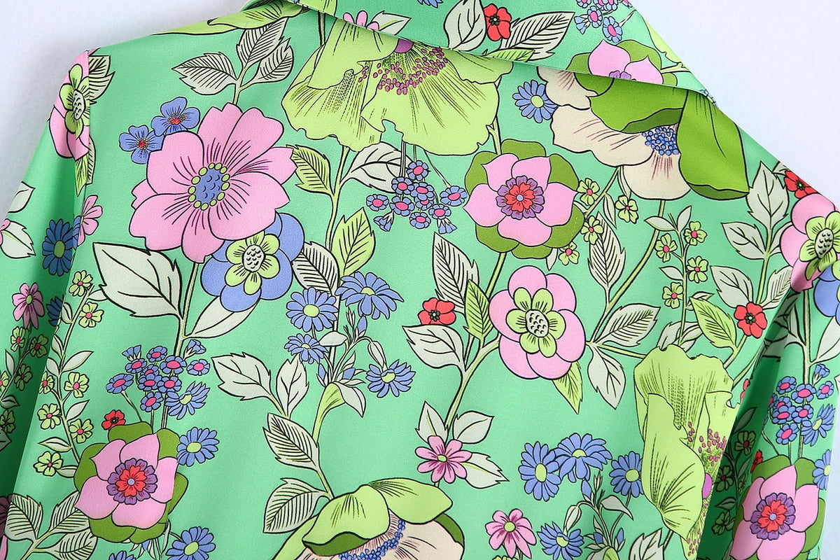 Flower Power Mini Dress