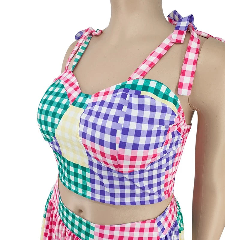 Lady in The Park Skirt Set
