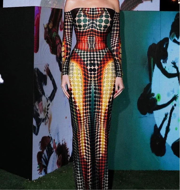 Earth Bodycon Dress
