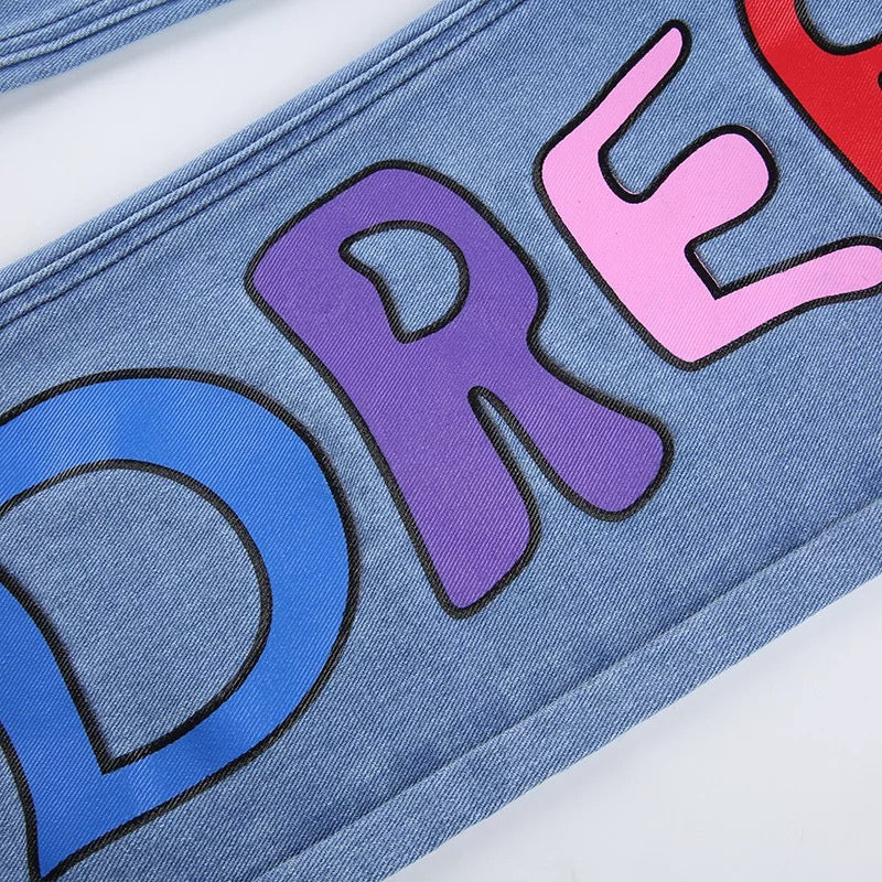 Dream Chaser Graffiti Jeans