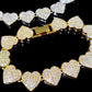 Icy Heart Bracelet