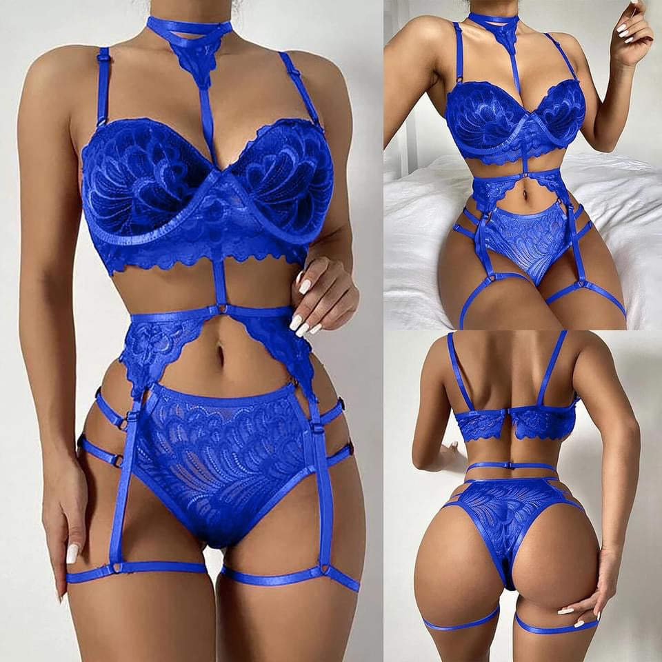 Julissa 3 piece lingerie set
