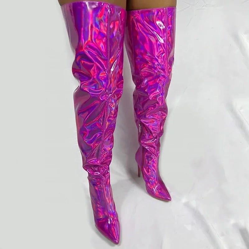 Hypnotic Thigh High Boots