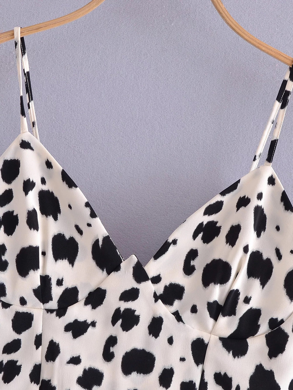 White Cheetah Crop Top