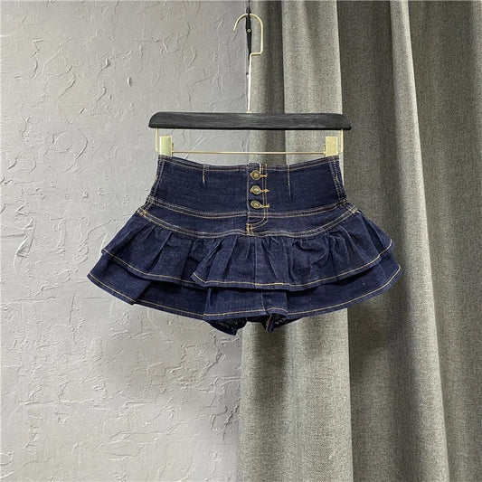 Oopsie Daisy Ruffle Shorts