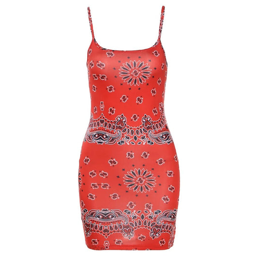 Paisley Mini Dress