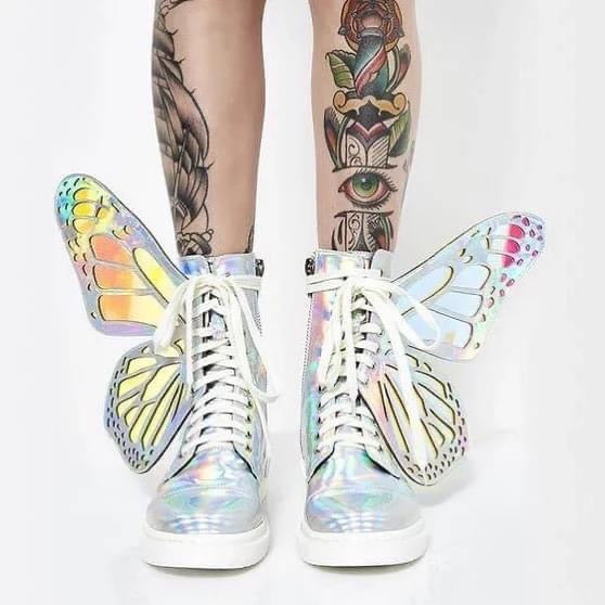 Carnival Butterfly Booties
