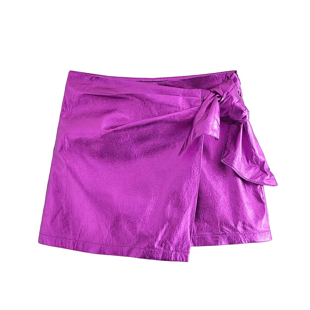 Linden Metallic Shorts