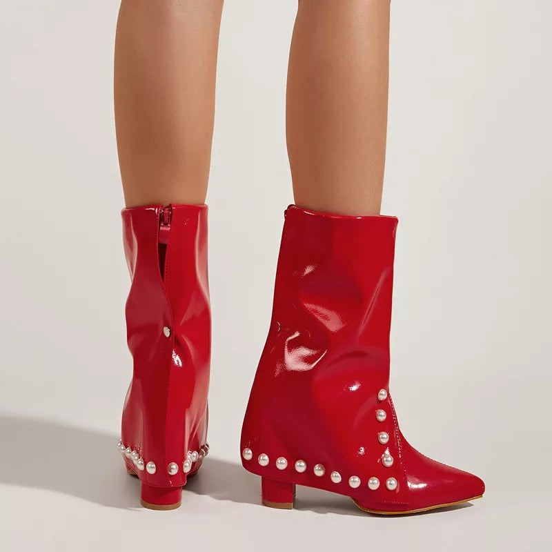 Pearls and Fire Boots