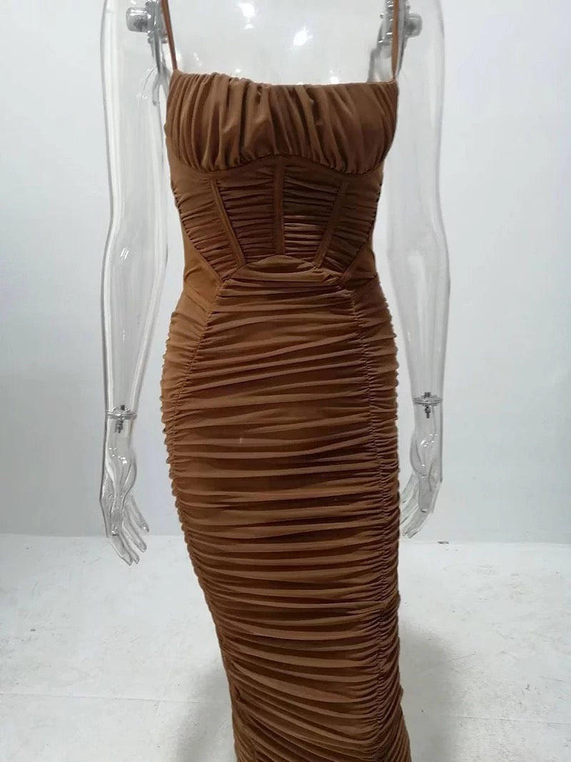Cocoa Midi Dress