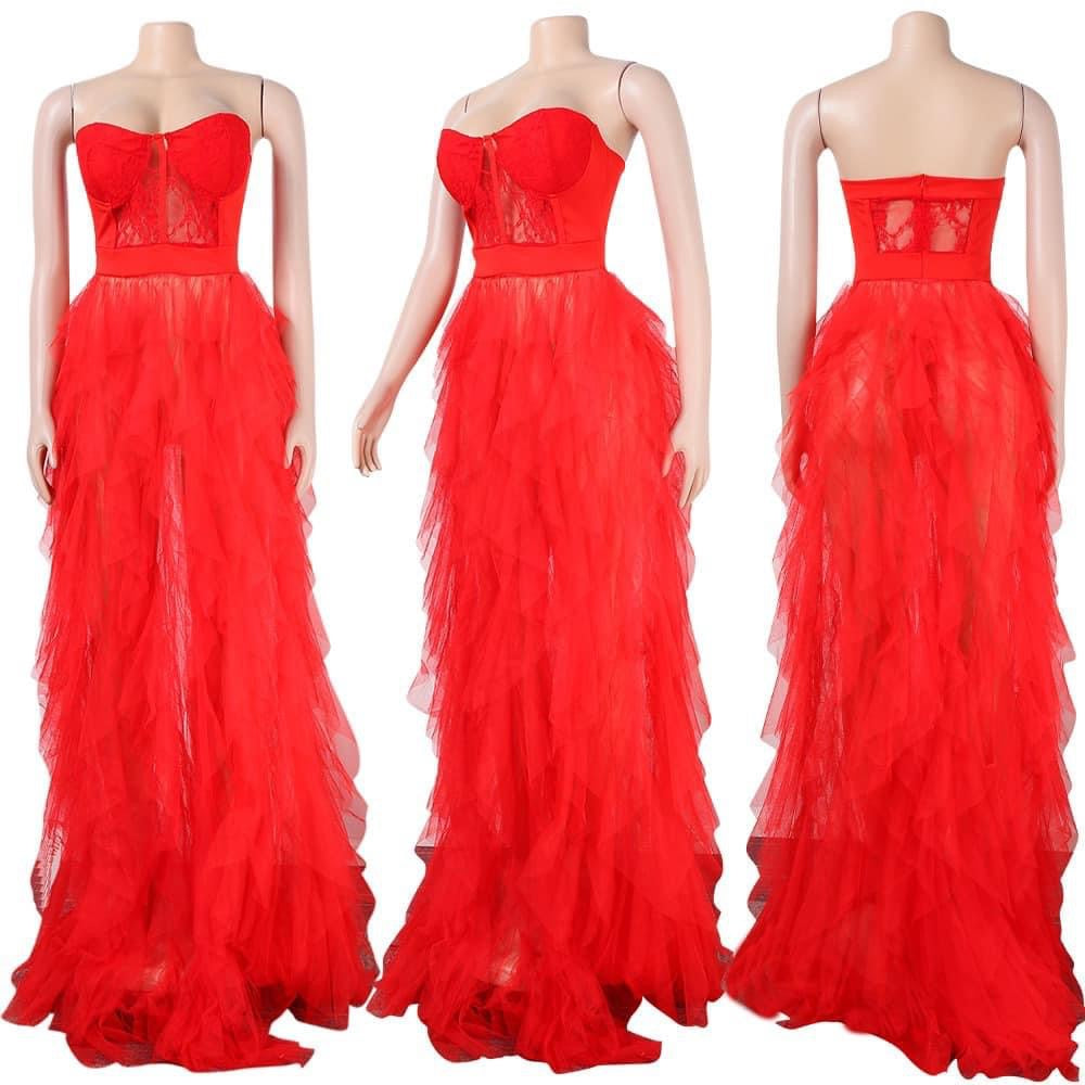 Rose Marie Bustier Gown