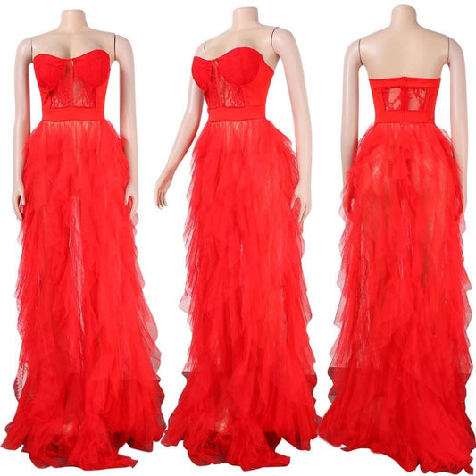 Rose Marie Bustier Gown