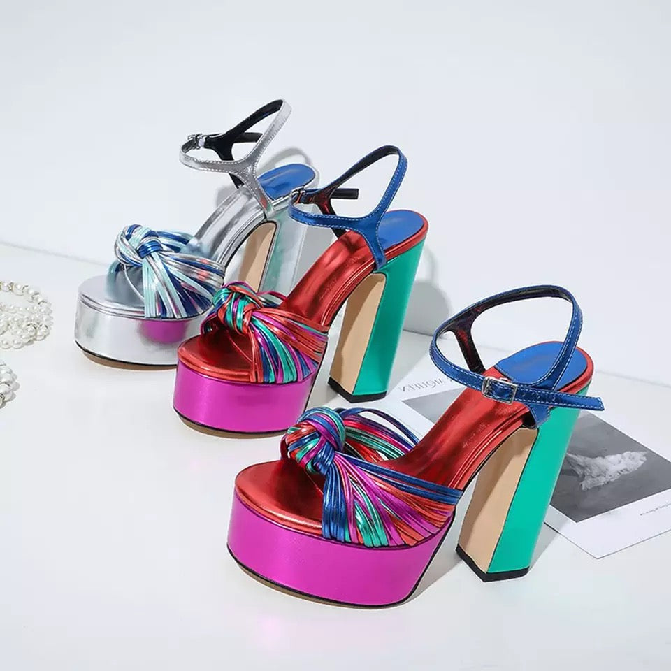Disco Bae Platform Heels