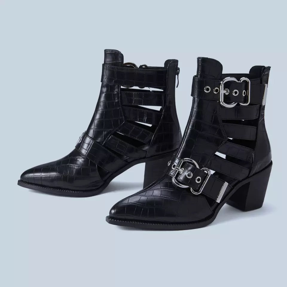 Mad Hatter Booties