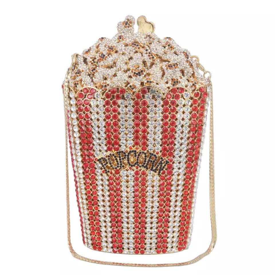 Movie Popcorn Bling Purse