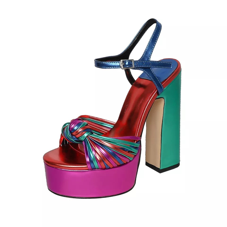 Disco Bae Platform Heels