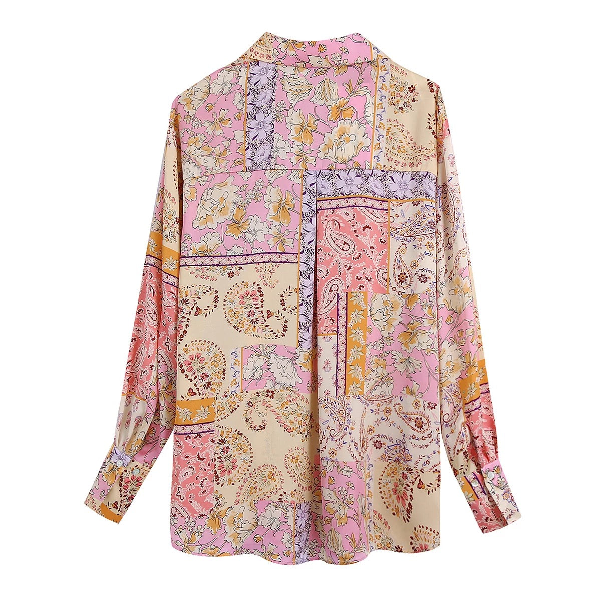Paisley Princess Button Up