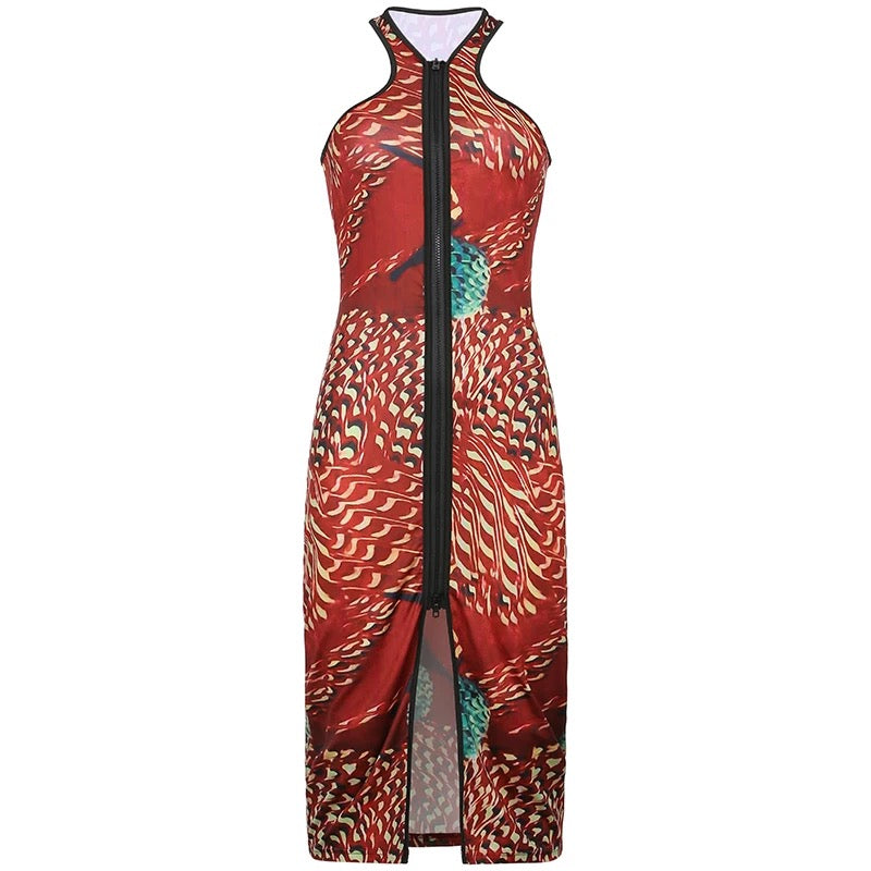 Wild Side Midi Dress