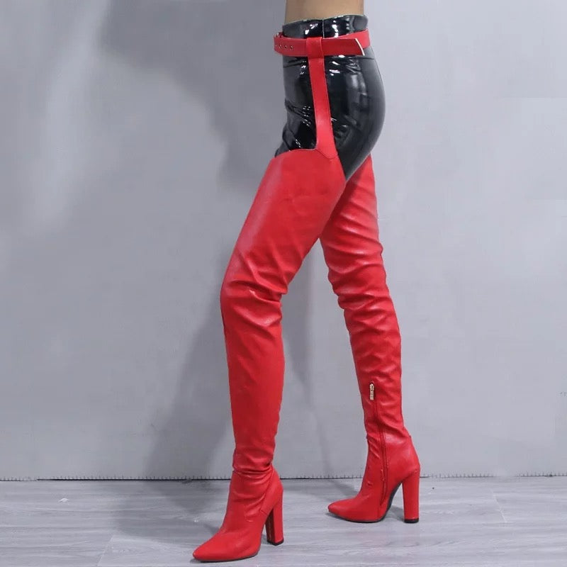 Get em Girl Chap Boots