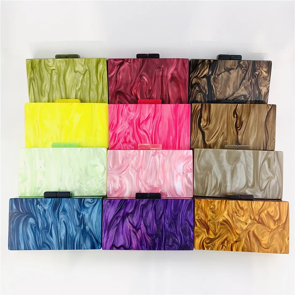 Cindy Acrylic Clutch
