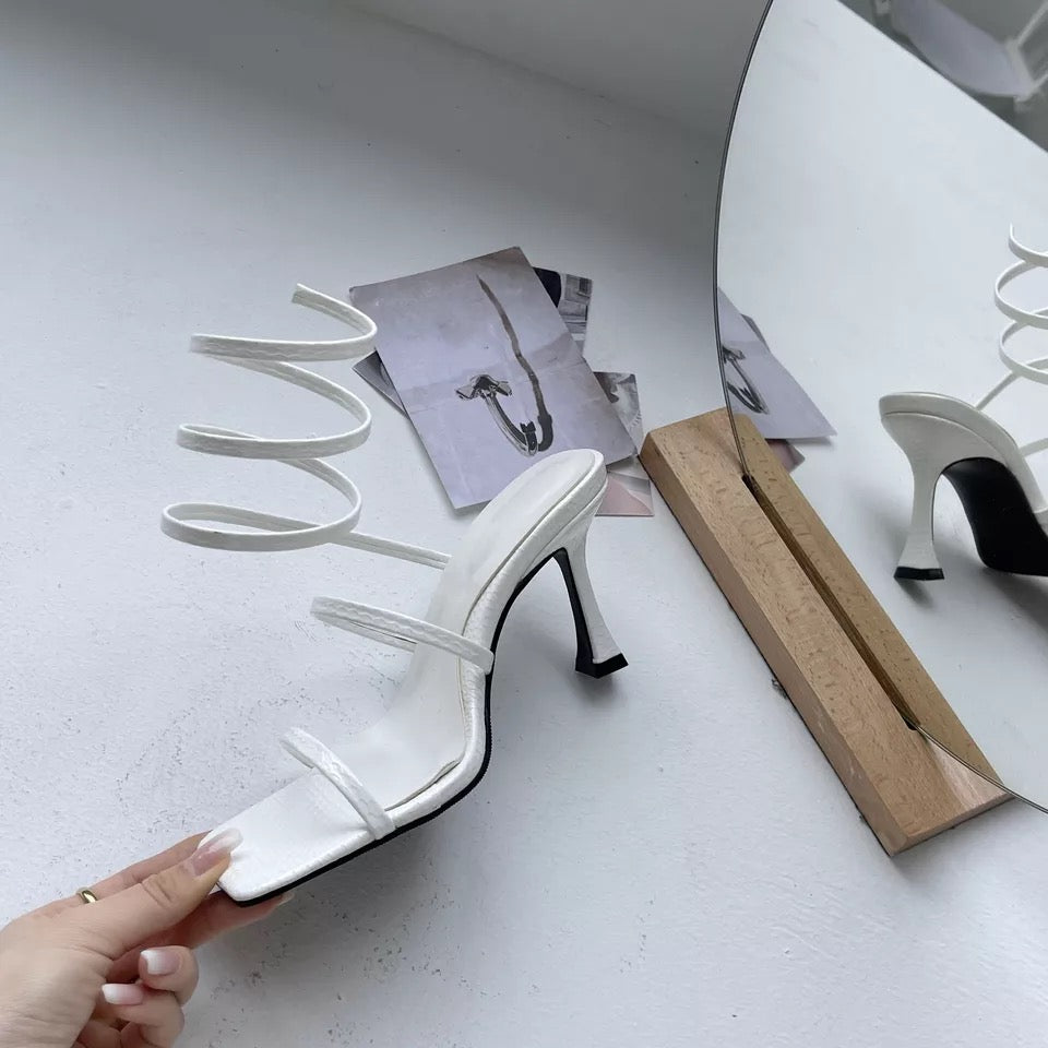 Spiral Out of Control Heels