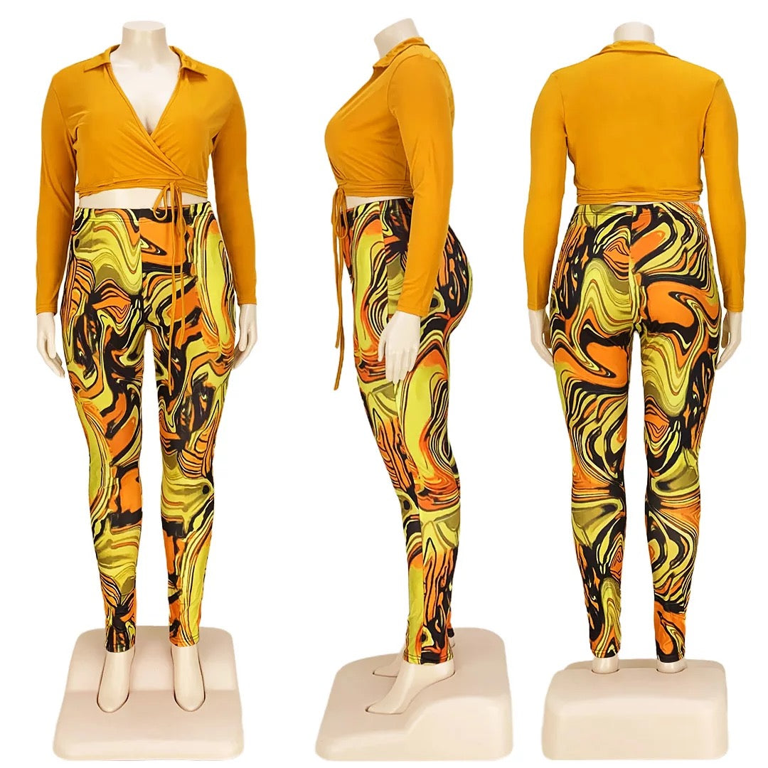 Lira Plus Crop Set