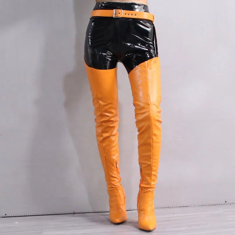 Get em Girl Chap Boots
