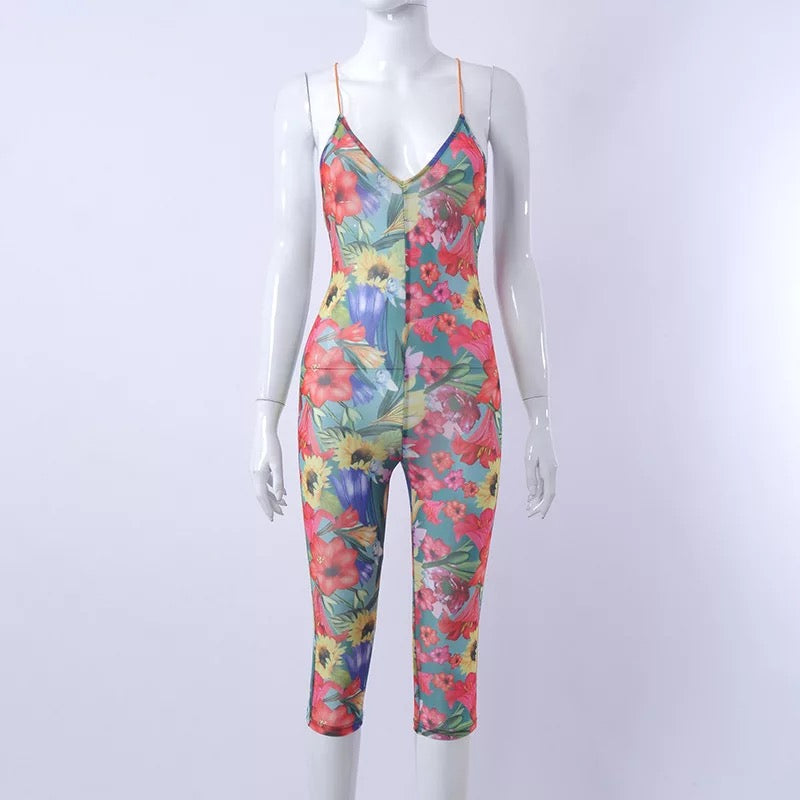 'Jane’ Capri Jumpsuit