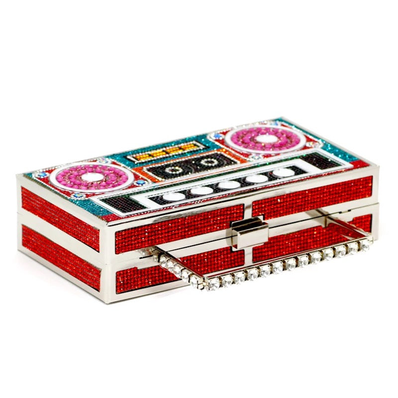 Boom Box Bling Purse